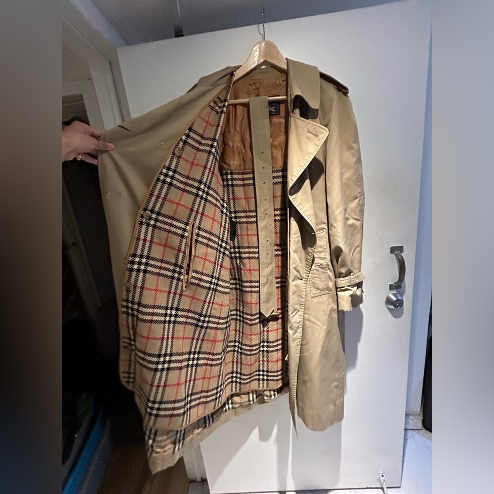 Classic Burberry Trench Coat - with a few minor signs of wear